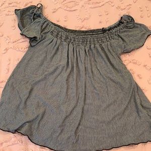 Off the shoulder top